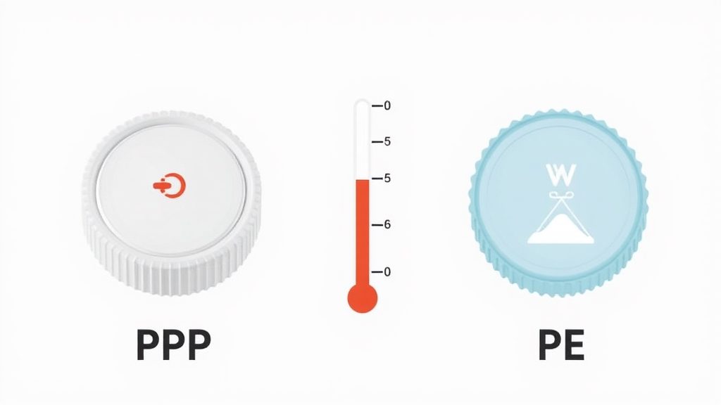 PP vs PE：如何为你的瓶盖选择正确材质